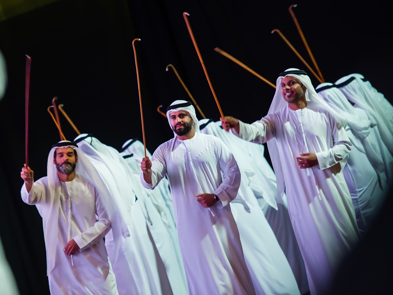 "لزايد سلام" لوحة موسيقية مستوحاة من قصائد الشيخ زايد